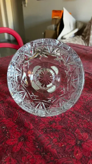 Porta cioccolatini in cristallo