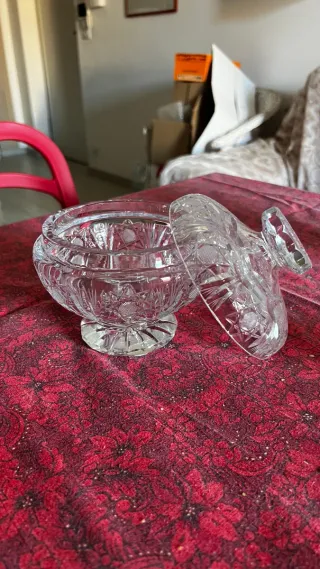 Porta cioccolatini in cristallo