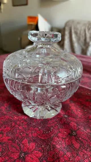 Porta cioccolatini in cristallo