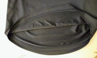 Vestido Blanco negro manga larga talla XS