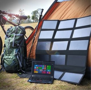 Panel Solar Plegable Portátil Alpowers 100w SP 012