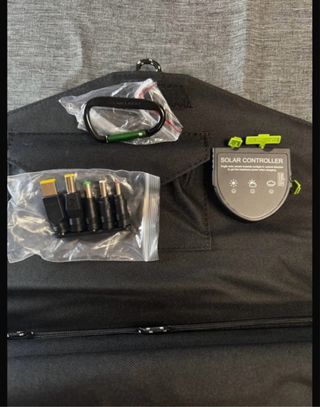 Panel Solar Plegable Portátil Alpowers 100w SP 012