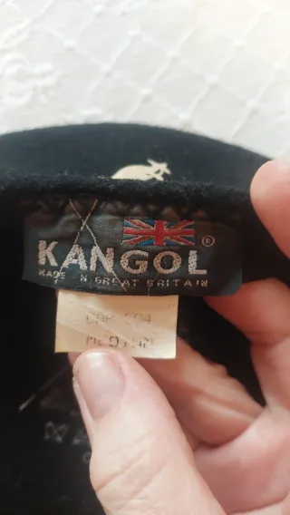 Gorra Kangol Original UK Negra