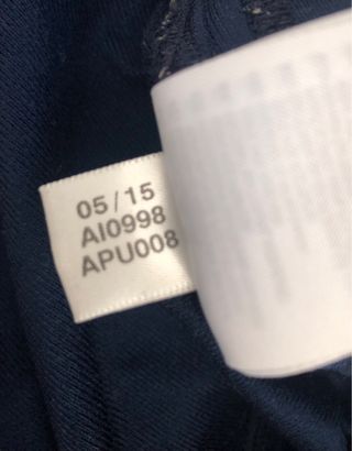 Pantalón deportivo Adidas azul