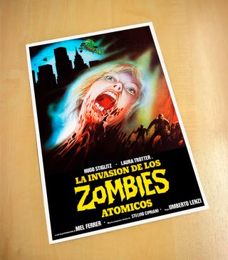 Poster de Cine LA INVASION DE LOS ZOMBIES ATOMICOS