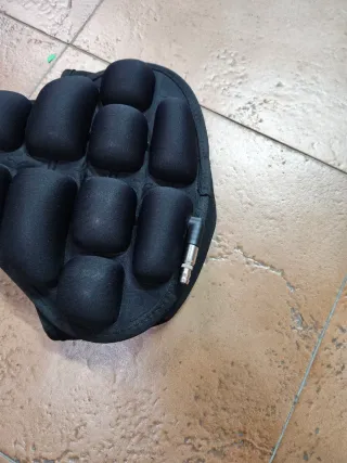 Funda sillín bicicleta aire inflable