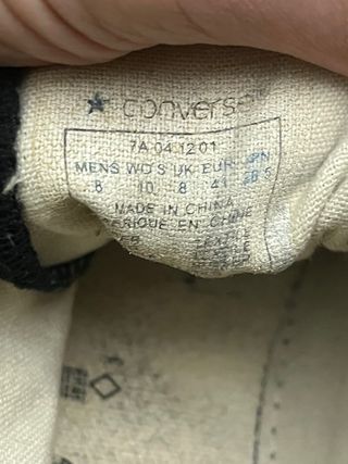 Zapatillas Converse Negras Unisex