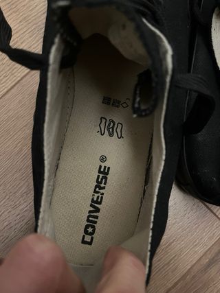 Zapatillas Converse Negras Unisex