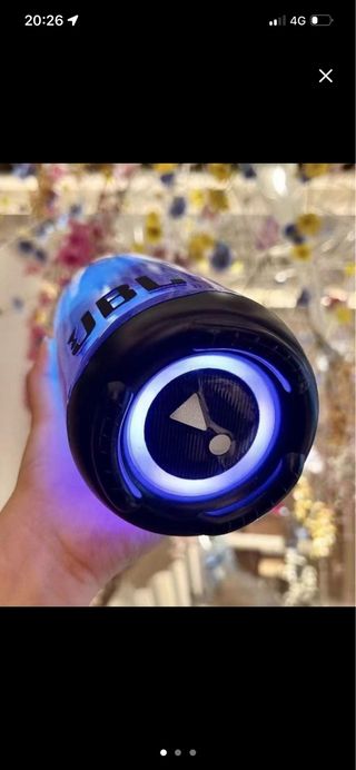 Altavoz JBL Bluetooth Negro y Azul