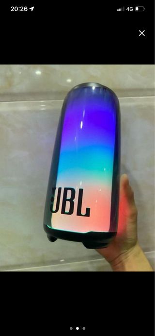 Altavoz JBL Bluetooth Negro y Azul
