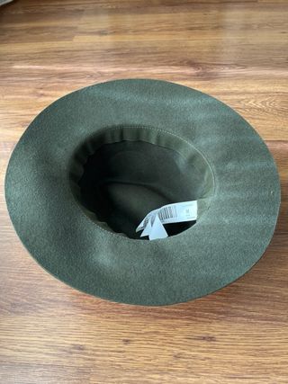 Sombrero verde unisex talla M