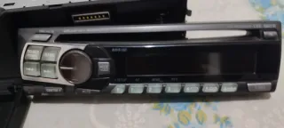 Radio CD Alpine Negro/Plata