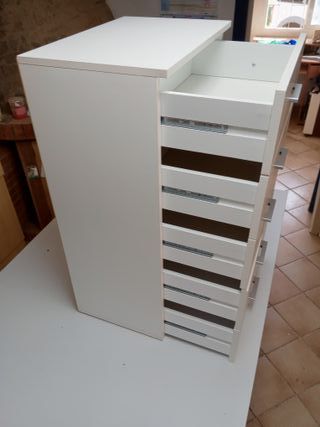 Cómoda blanca 5 cajones