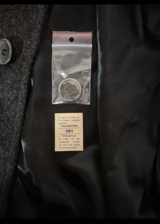 Cappotto Lorenzo Guazzini Grigio