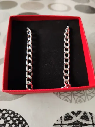 Collana in acciaio inossidabile a maglie per uomo