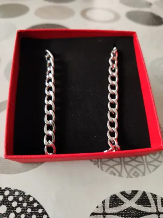 Collana in acciaio inossidabile a maglie per uomo