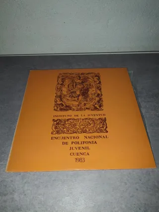 Vinilo Encuentro Nacional Polifonia Juvenil