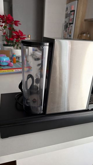 Cafetera Princess 4en1, espumador y cajón cápsulas