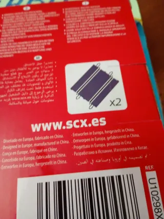 Pista Recta SCX 180mm