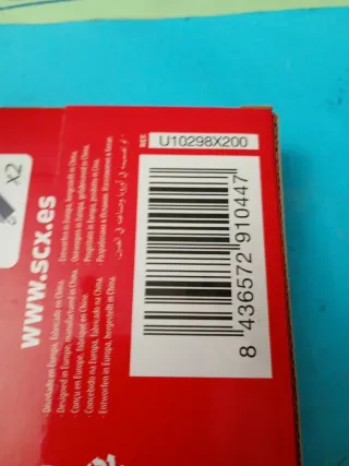 Pista Recta SCX 180mm