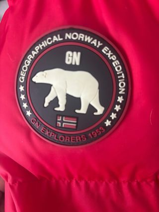 Chaqueta Geographical Norway Roja