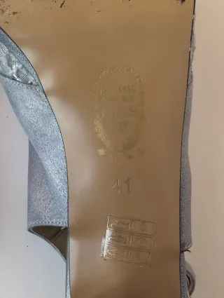 Sandalias Donna Pélle Plata