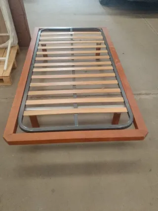 Somier 90x190 Madera y Metal