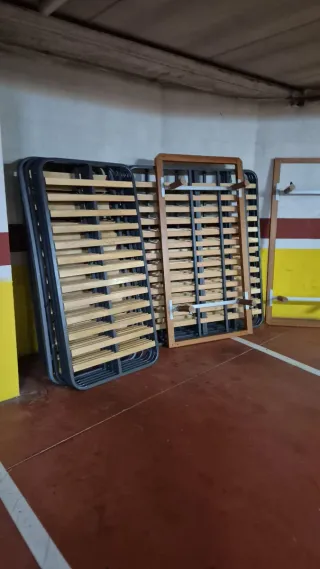 Somier 90x190 Madera y Metal