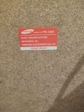 Pareja Altavoces Samsung Negros