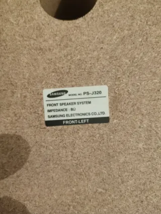 Pareja Altavoces Samsung Negros