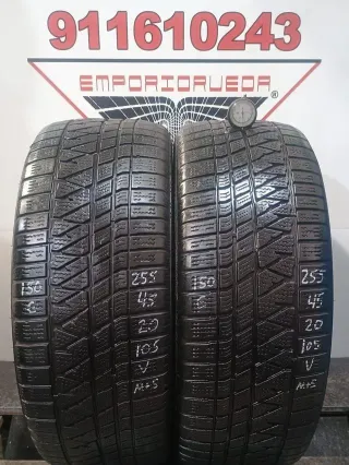 255 45 20 V KUMHO RUEDA AL 90% VIDA UTIL INVIERNO