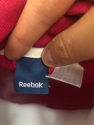 Cortavientos Vintage Reebok Rojo Y2K