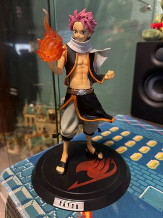 Figura Natsu Fairy Tail con fuego