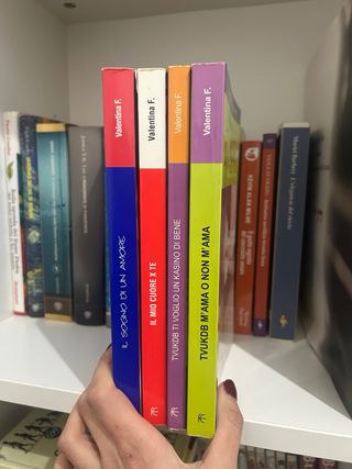 Set 4 libri Valentina F