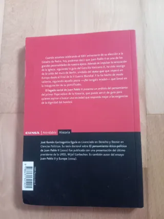 El legado social de Juan Pablo II - Libro