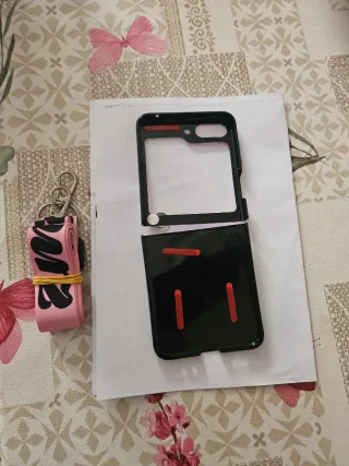 Cover Samsung Z Flip 5 Rosa