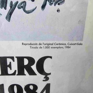 MODEST CUIXART CARTEL COMERCIO PLATJA D'ARO