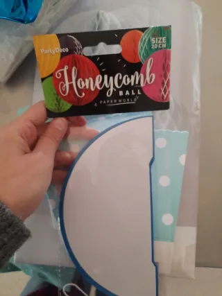 Pack Fiesta Baby Shower Azul y Rosa