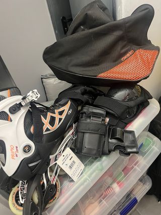 Patines en línea talla 41 + protecciones