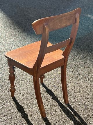 Pack 4 Sillas de Madera Marrón