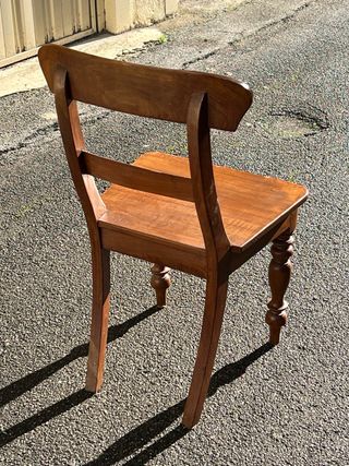 Pack 4 Sillas de Madera Marrón