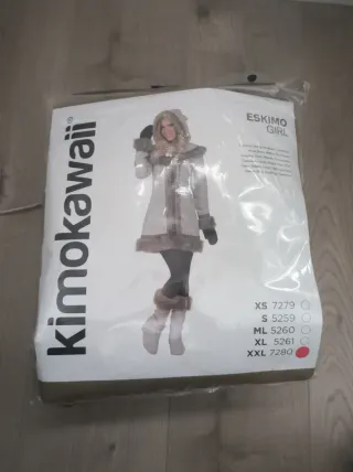 Disfraz Kimokawaii Chica Esquimal Talla XXL