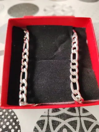 Collana in acciaio inossidabile a maglie per uomo