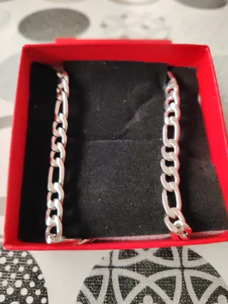 Collana in acciaio inossidabile a maglie per uomo