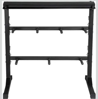 Soporte de hierro para pesas