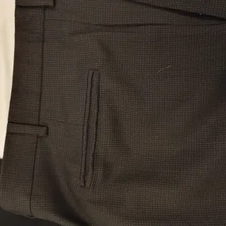 Pantalón de vestir caballero gris oscuro talla 44