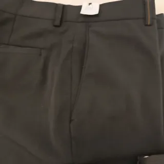 Pantalón de vestir caballero gris oscuro talla 44