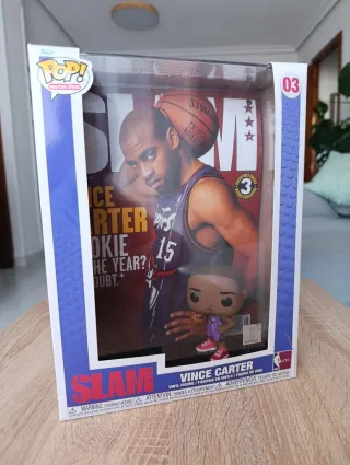 Funko Pop Slam Antetokounmpo,Vince Carter y O'neal