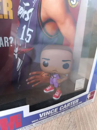 Funko Pop Slam Antetokounmpo,Vince Carter y O'neal