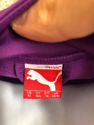 Chaqueta Puma Vintage Y2K Morada